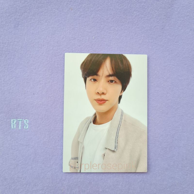 OFFICIAL BTS PHOTOCARD JIN FORTUNE BOX PHOTOCARD JIN JAPAN PHOTOCARD SEOKJIN JAPAN PC JIN JAPAN PC S