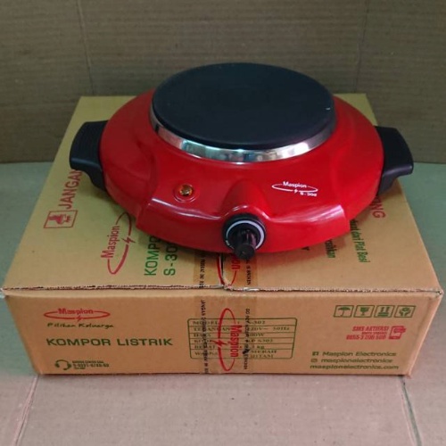 MASPION S-302 Electric Stove Kompor Listrik