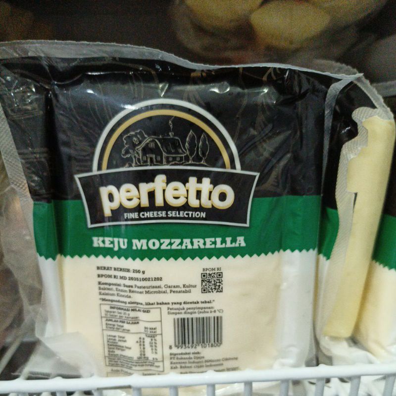 

Perfetto Keju Mozarella 250g