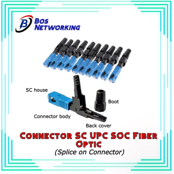 Fast Connector SC UPC SOC FO Fiber Optic