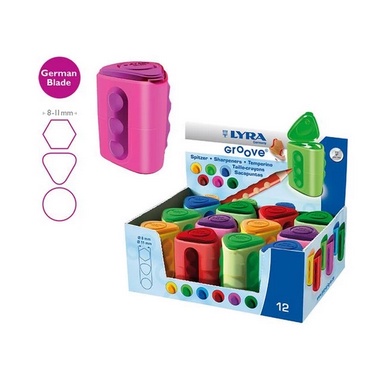 

R2GO - Lyra Groove Sharpener 2 holes | Rautan Pensil Tajam 2 Lubang #7311250