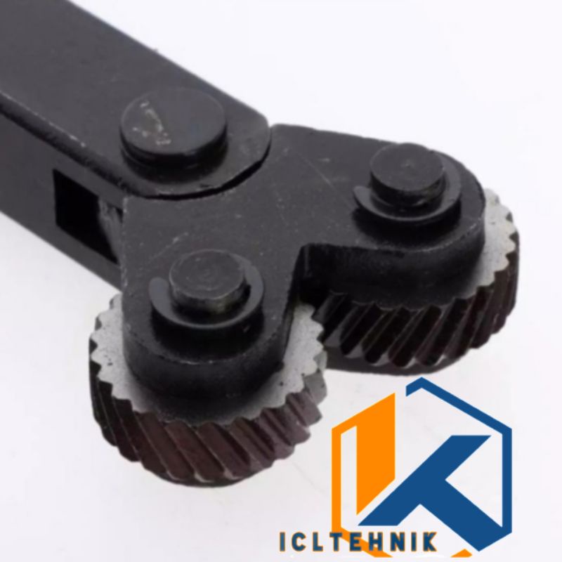 Knurling/kartel 2 roda/ knurling tool 2 mm
