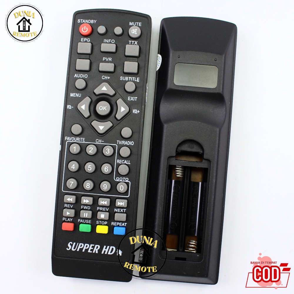 Remot / Remote set Top Box DVB-T2 Supper Hd Ezbox Matrix Silver 168 Gol DVB-T2