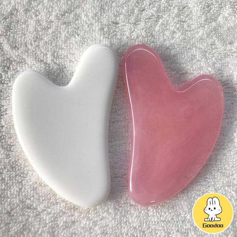 Face Gua Beauty Gua Sha Board Alat Pijat Tubuh Perawatan Kesehatan Kulit Wajah -Doo