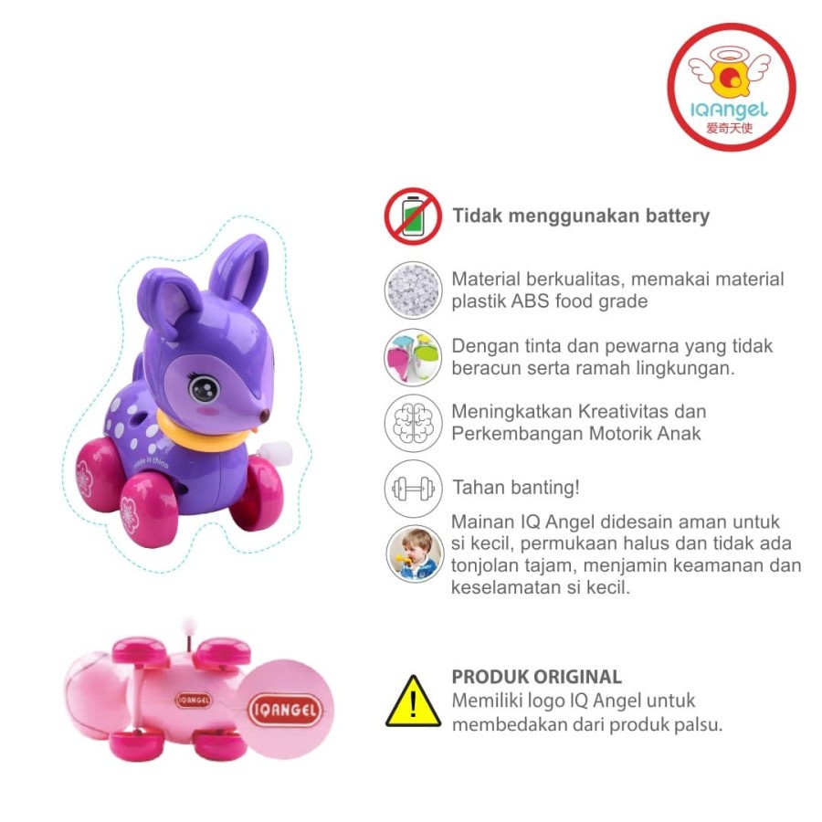 IQ Angel Rusa Deer Toys Mainan Edukasi Anak