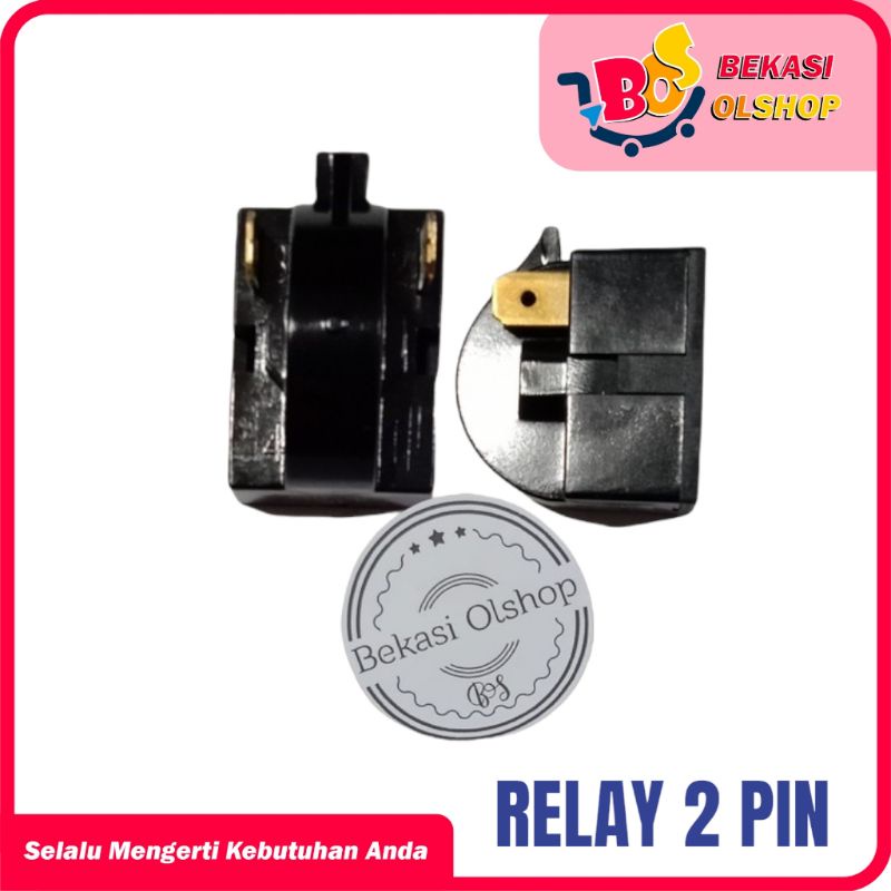 RELAY PTC KULKAS 2 PIN KANAN KIRI