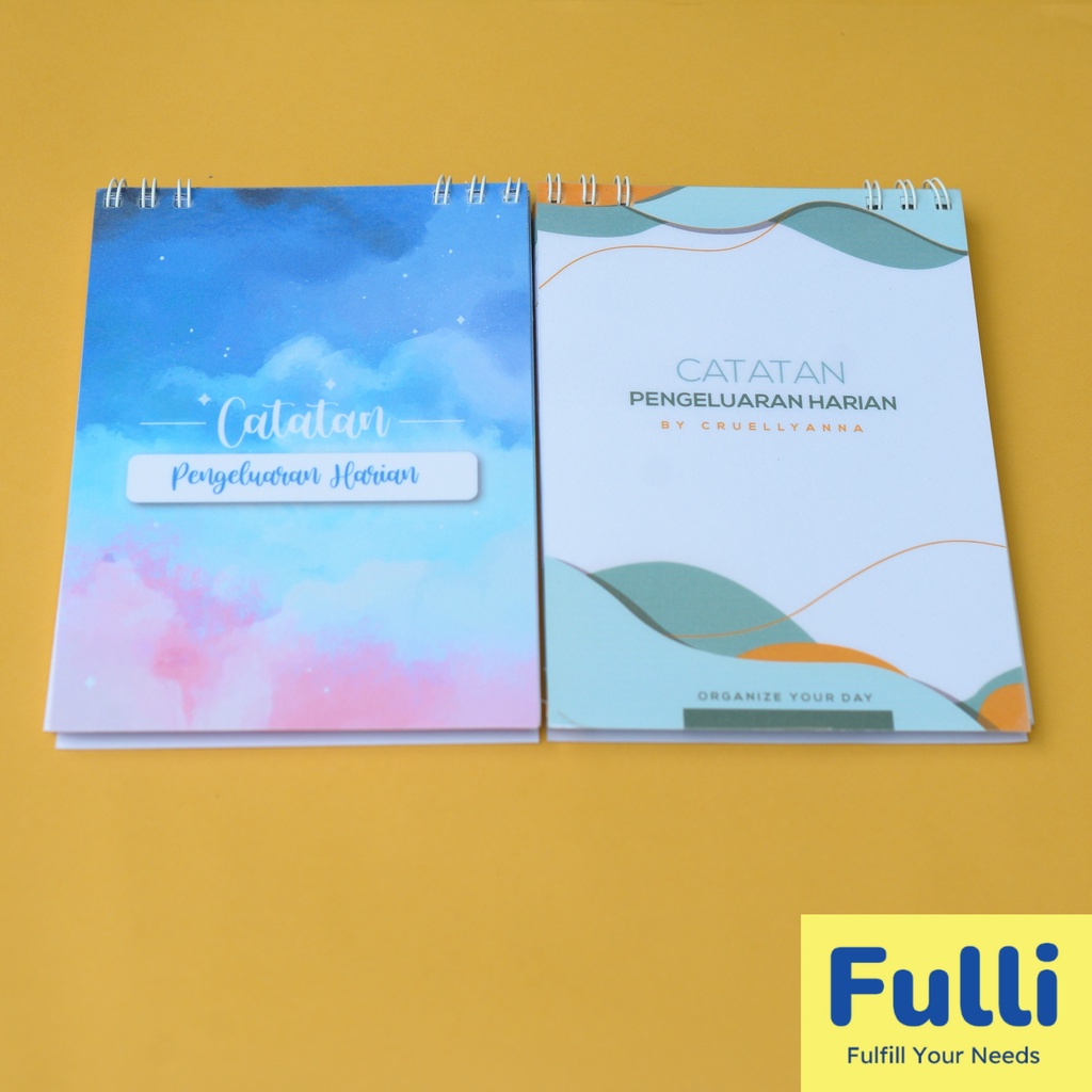 

Fulli - Catatan Pengeluaran Harian/Cashflow Kecil A6