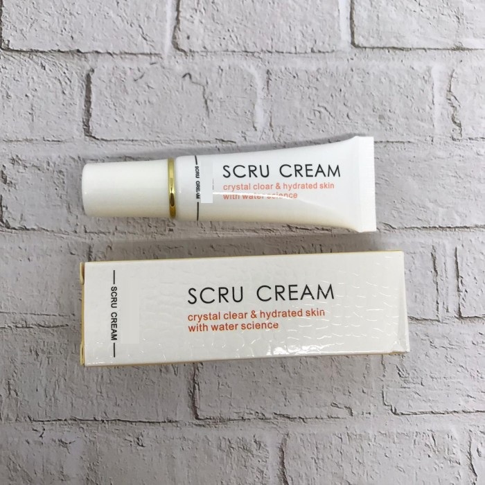 [ORI IMPORT] MXU SCRU CREAM PELEMBAB BIBIR ANTI KERING / CREAM BIBIR