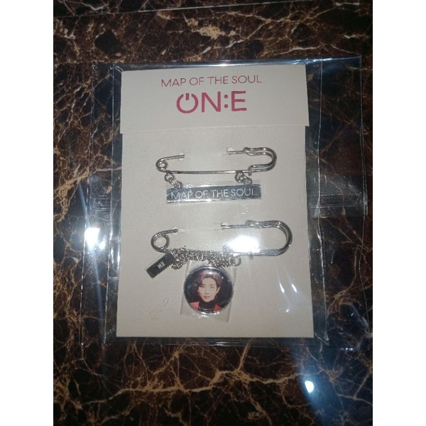 Pin brooch set MOTS ON:E Namjoon RM BTS official