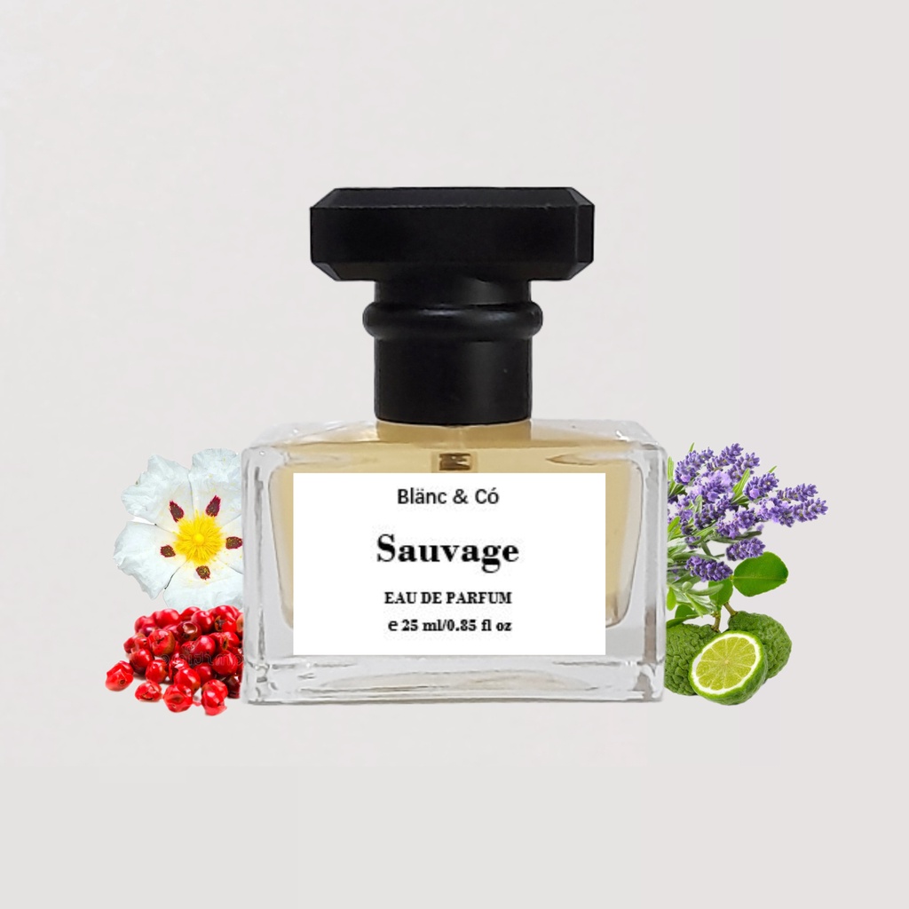 Parfum Pria 25ml Aroma Di*r Savage - Blanc&amp;Co Parfume EDP