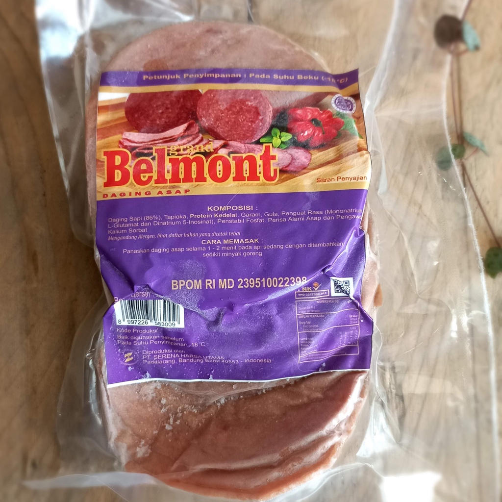 

Belmont Smoke Beef l 12 slice l 250 gr