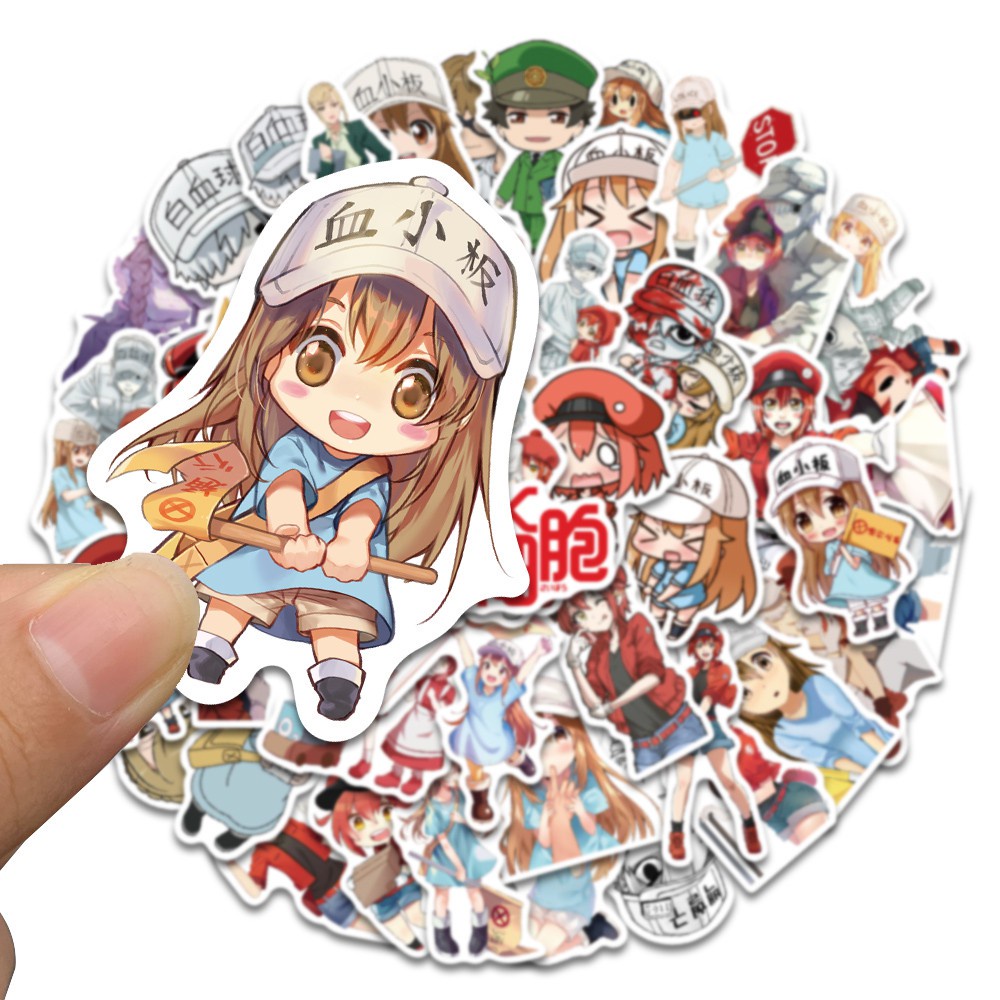 

Stiker Anime & Game - Hataraku Saibou! / Cells at Work! (SATUAN ACAK)