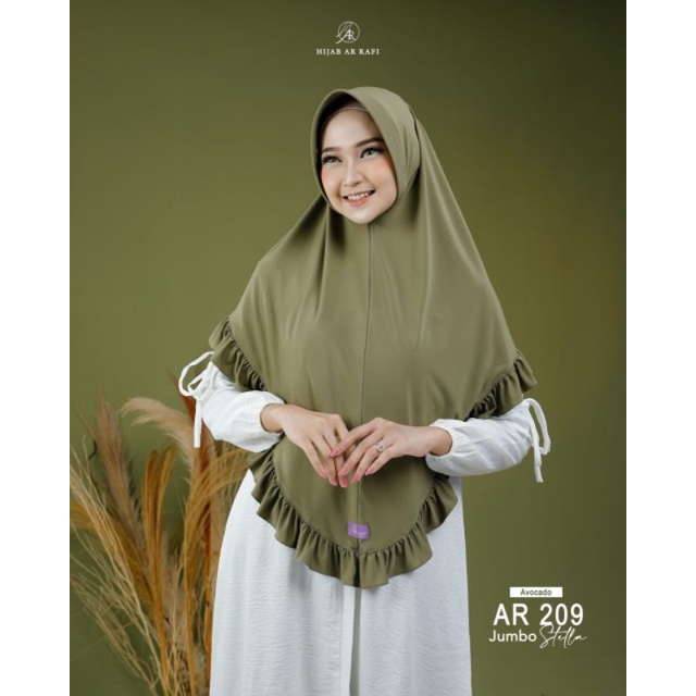 Terbaru ✅ jilbab AR  209 baby doll hijab kerudung bergo instan terbaru terlaris 2022 syar i jumbo ar