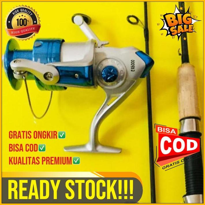 Set Pancing Reel Cx 6000 Chihiro Dan Joran1 Set Alat Pancing