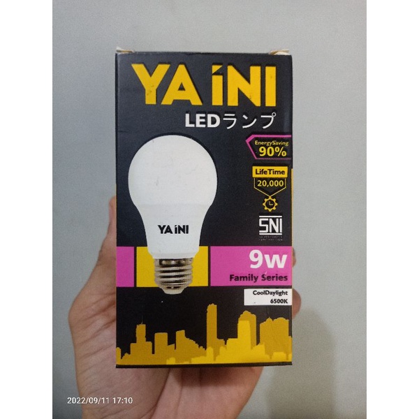 Lampu LED Premium YA iNI 9 Watt