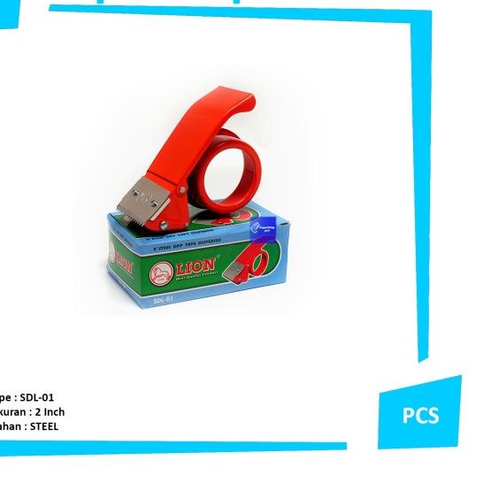 

LION Tape Dispenser 2 Inch SDL-01 | Pemotong Lakban 2 Inch