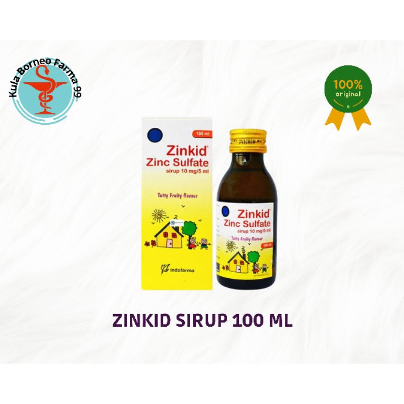 Zinkid Sirup 100 ml - Vitamin Anak Diare