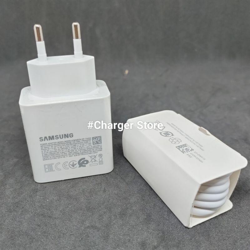 Charger Samsung 35W Type C ORIGINAL 100% Super Fast Charging