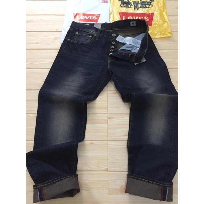 Levis 501 Original Pria/Jeans Pria Standar/Celana Import Made In Japan