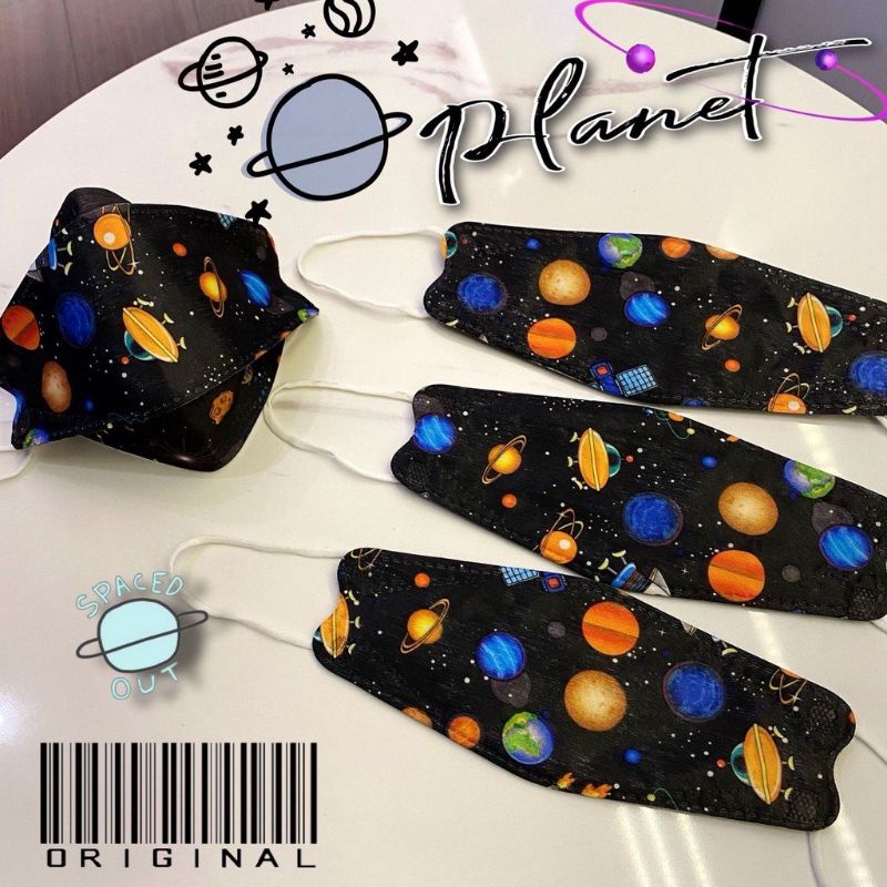 Masker KF94 Motif Masker KF94 Anak Motif Warna Isi 10pc