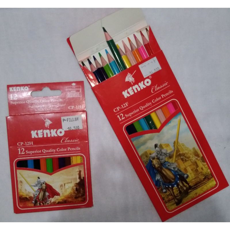 

Pensil Warna KENKO 12 Warna Pendek dan Panjang