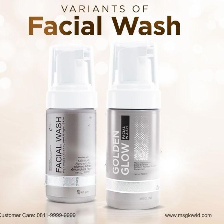 Golden Glow Facial Wash MS Glow / Facial Wash Golden Glow / Facial Wash Ms glow