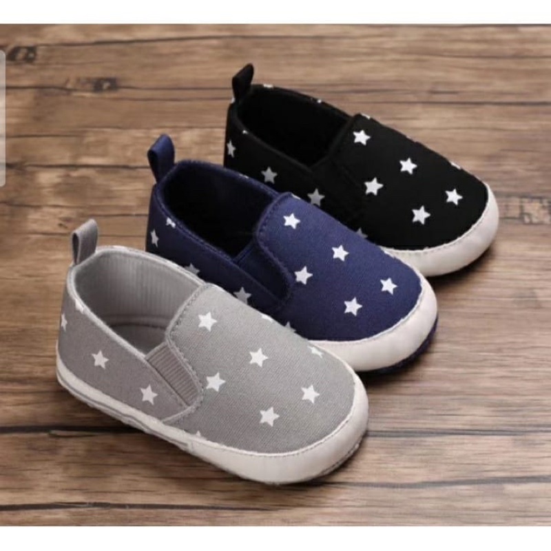 sepatu anak bayi prewalker perempuan 0 12 bulan lucu murah / sepatu prewalker laki laki 0 12 bulan STAR