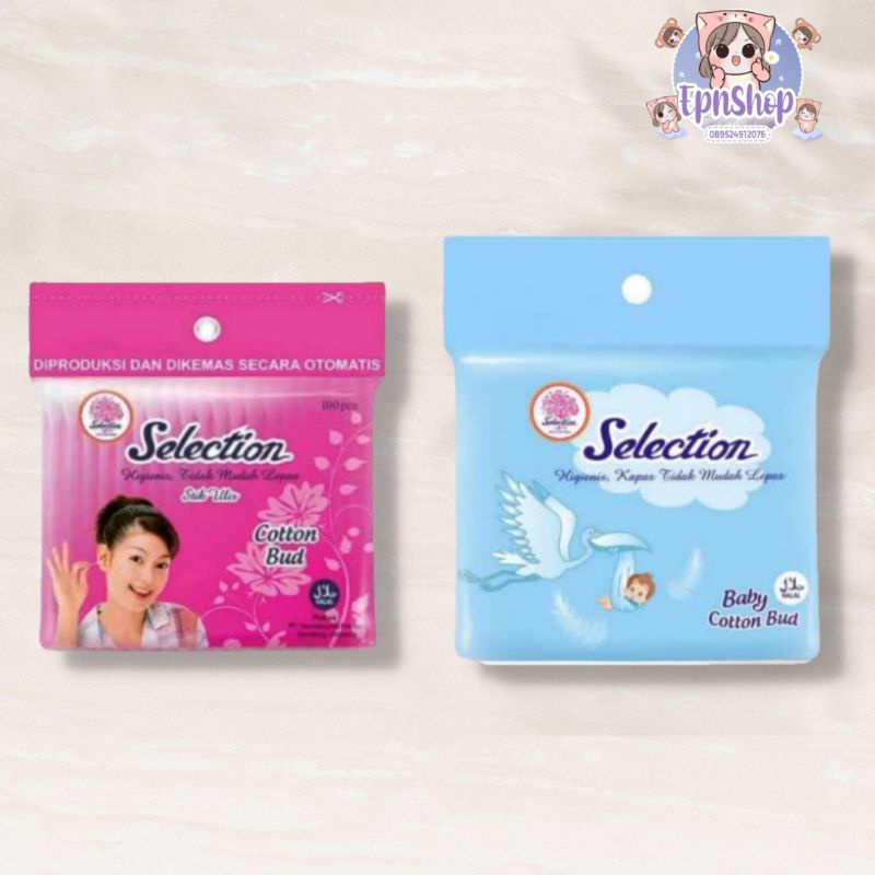 SELECTION COTTON BUD MENKES / KOREK KUPING BAYI DEWASA / COTTON BUD SELECTION