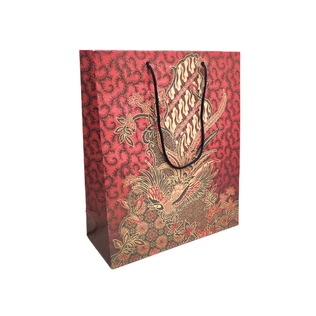 

Minicart Paper Bag Tas Souvenir Gift Bag Batik Medium - BGBM