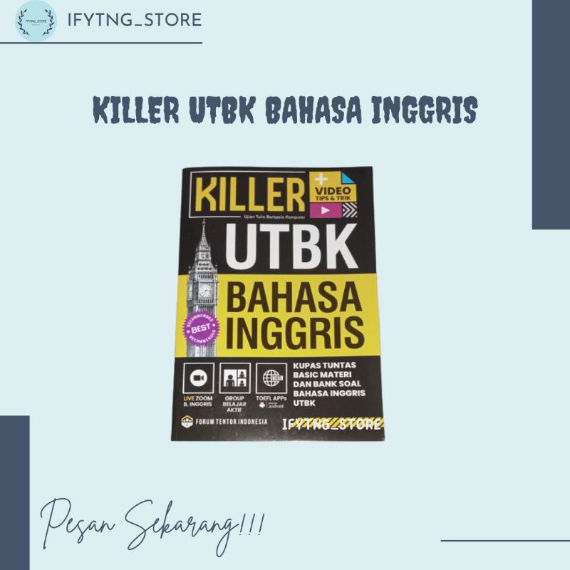 KILLER UTBK BAHASA INGGRIS