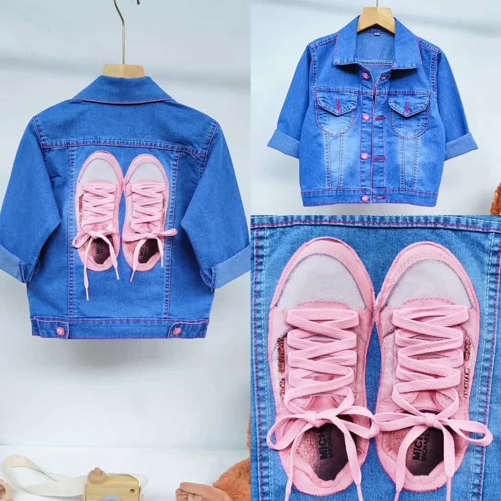 Jaket Jeans Anak Perempuan 2th-15th