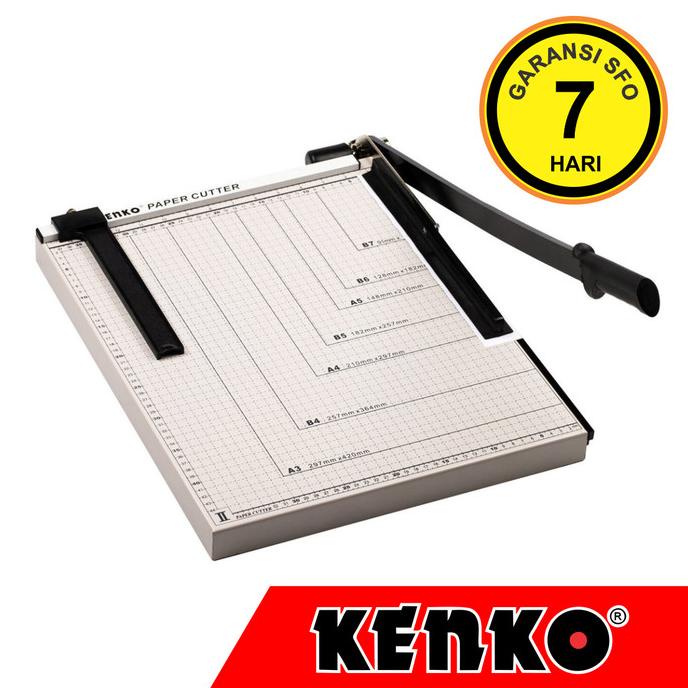 

Paper Trimmer Kenko A3 Metal / Paper Cutter / Alat Pemotong Kertas