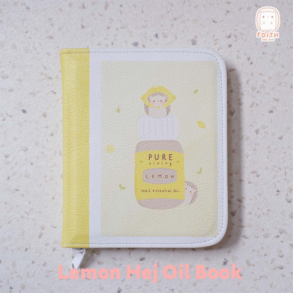

Édith With Love - Essential Oil Storage Box / Kotak Tempat Penyimpanan / Lemon Hedge