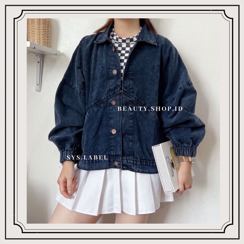 [SYS.LABEL] LILIANA JACKET JEANS BALOON