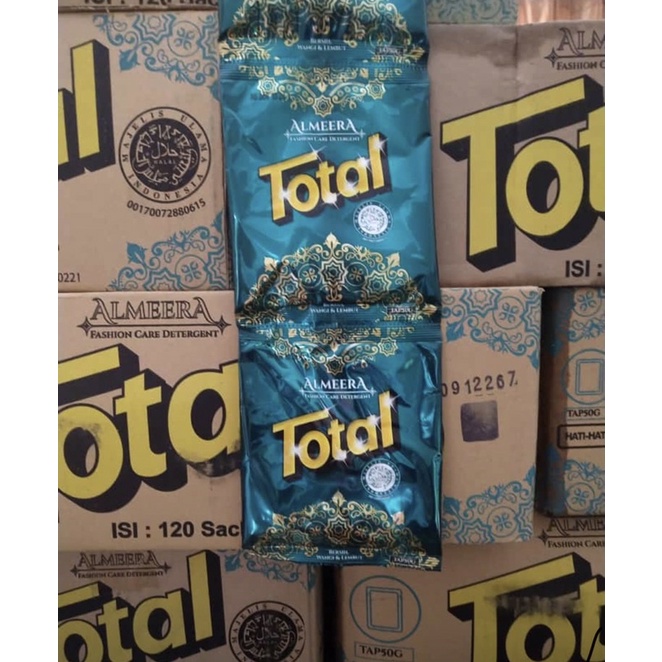 total detergent bubuk / rinso bubuk / total almeera / detergen halal