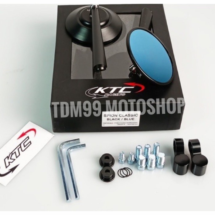 Spion Bulat Ktc Racing Original Model Clasik Fino Scoopy Vespa