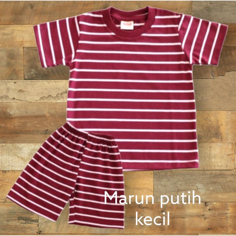 set boxer salur pria/setelan celana boxer pria salur