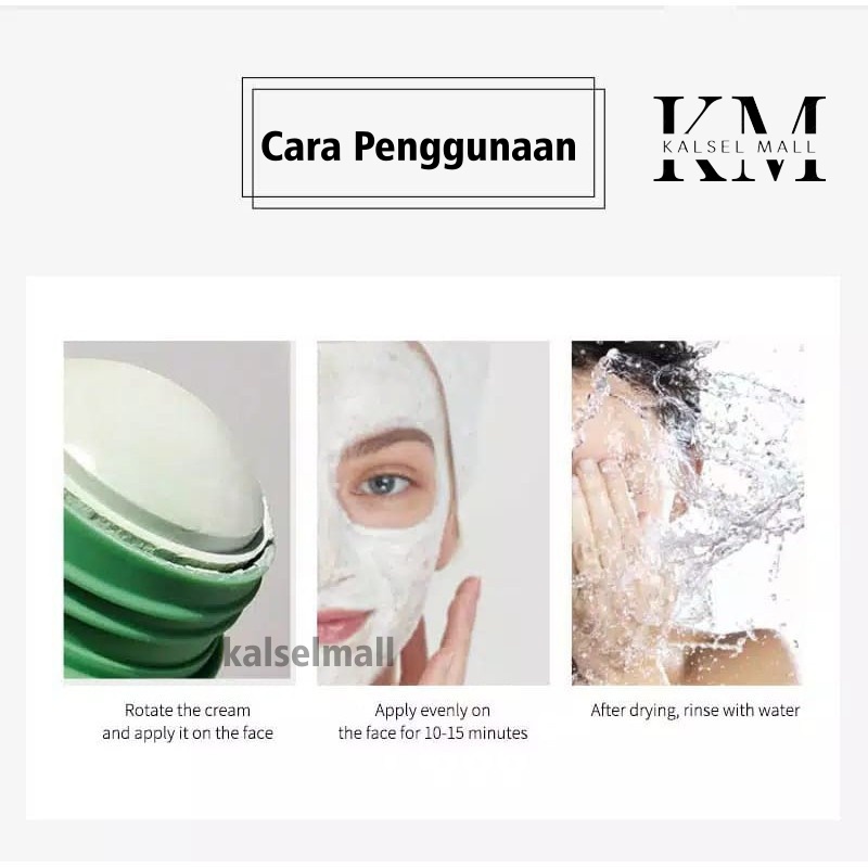 MEIDIAN ORIGINAL 100% Cream Krim Pencerah Wajah Glowing Pembersih Komedo Melembutkan Kulit Wajah Berminyak Jerawat Flek Fleg Muka Pemutih Wajah Wanita Pria Green Tea OC10