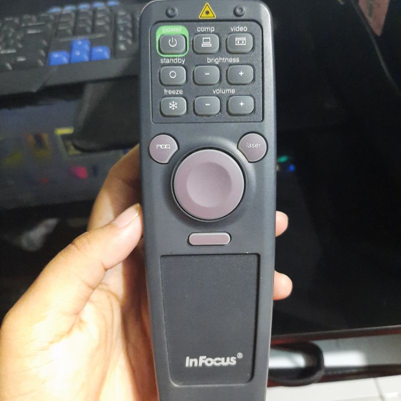 REMOTE REMOT PROYEKTOR PROJECTOR INFOCUS 27700B ORIGINAL ASLI