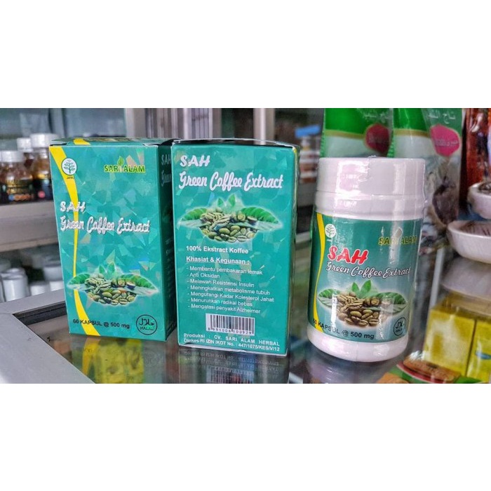 

Ekstrak Green Coffee (Kopi Hijau) Kapsul Asli isi 60 kps