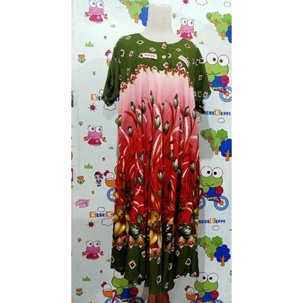 daster kencana ungu klok bobok