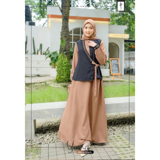 YOONA DRESS BY KYANA HIJAB || PO READY NOVEMBER