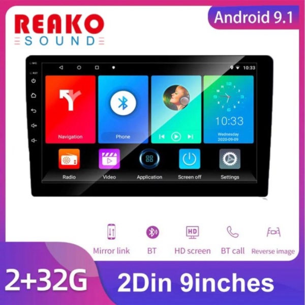 Promo tools Head unit android 9 inch Ram 2GB / 32GB / Head unit android 2Di Limited