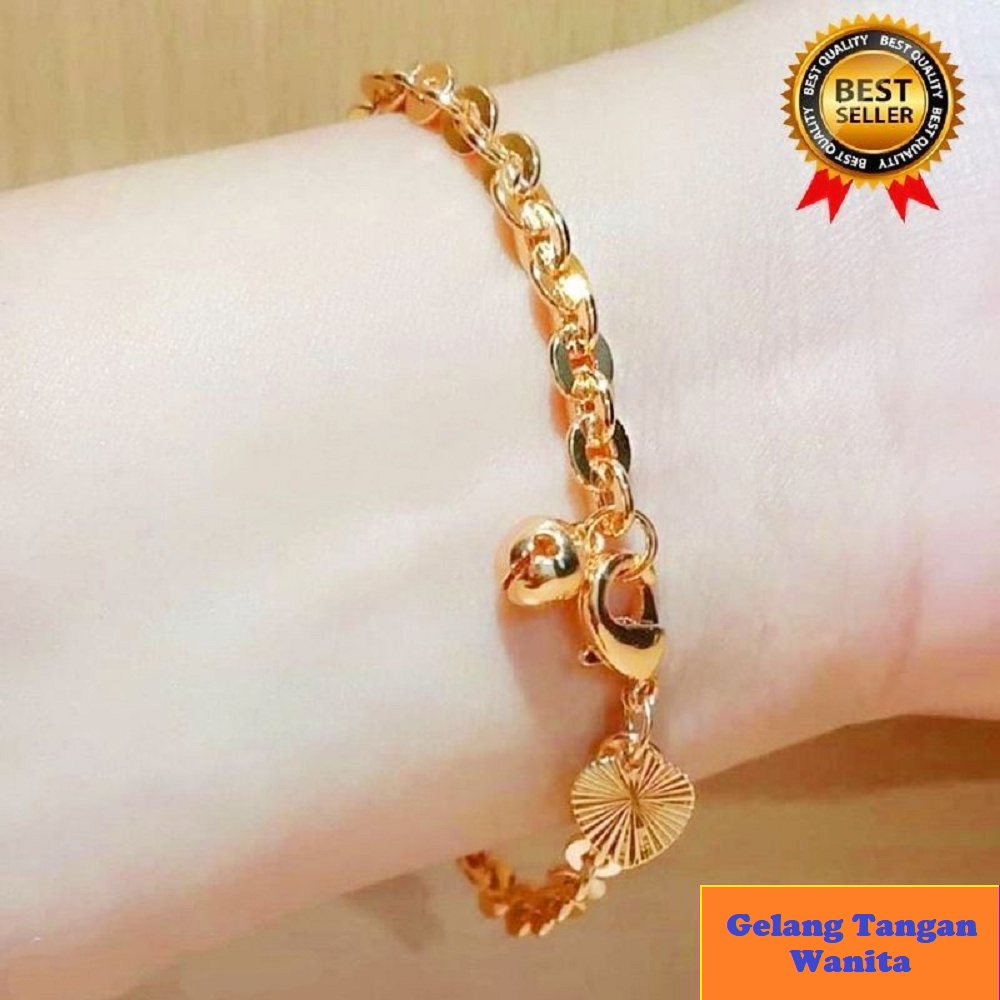 Gelang Tangan Wanita Rantai Nuri Xuping Aksesoris Fashion Panjang 18 cm