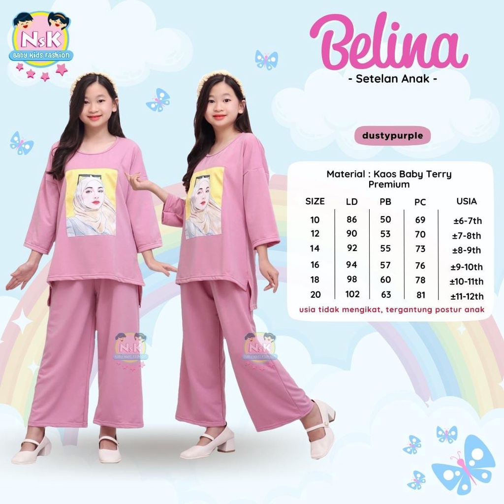 Baju Viral Anak Setelan Viral Anak Remaja Tanggung Perempuan Cewek Kekinian Cantik Terbaru