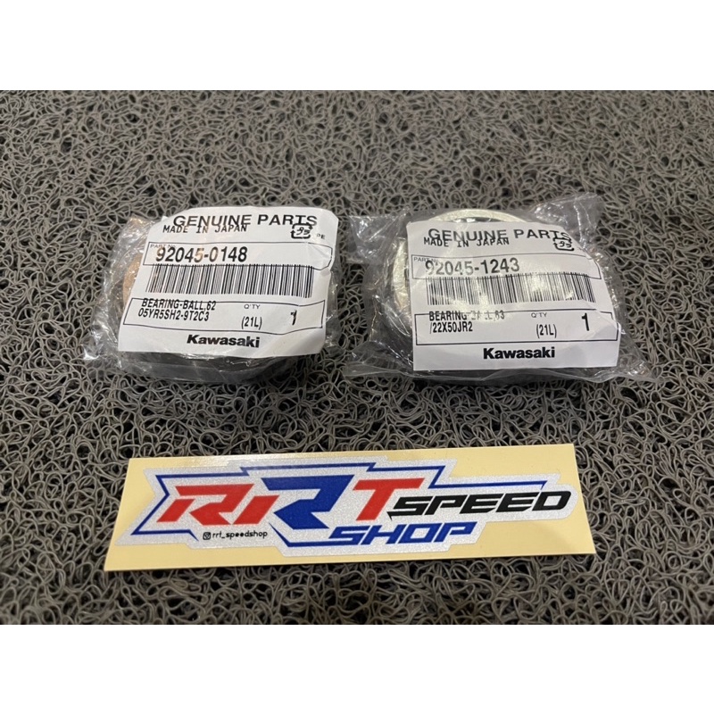 BEARING BERING LAHER LAKER KRUK AS SET 6322 6205 C3 NINJA 150 R RL SS RR OLD NEW ORIGINAL KAWASAKI