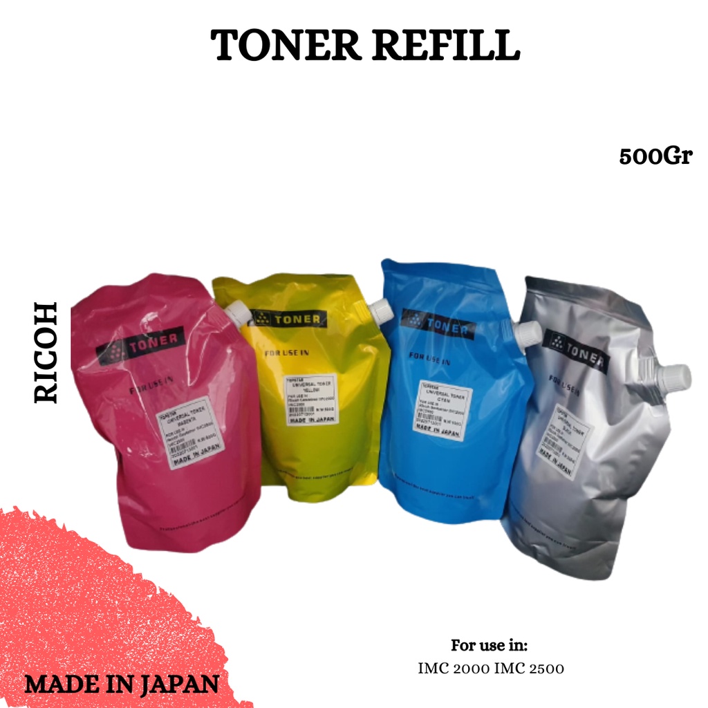 TONER REFILL RICOH GESTETNER IMC 2000 2500