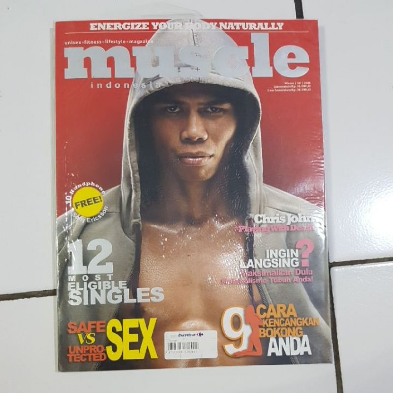 majalah bekas MUSCLE indonesia