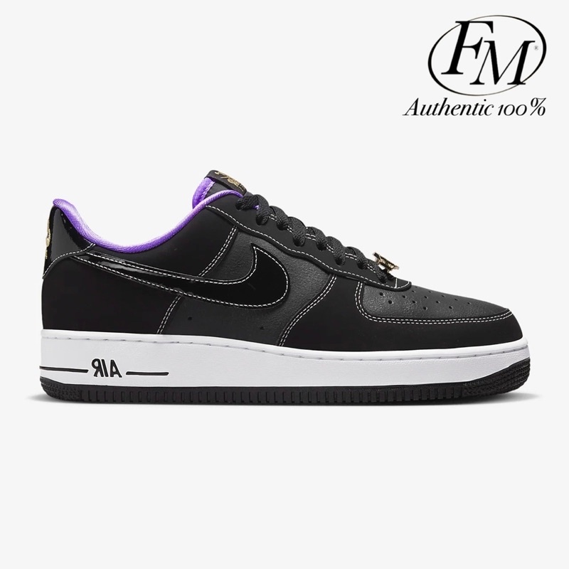 Nike Air Force 1 Low “World Champ” Black Iron Grey 100% Original