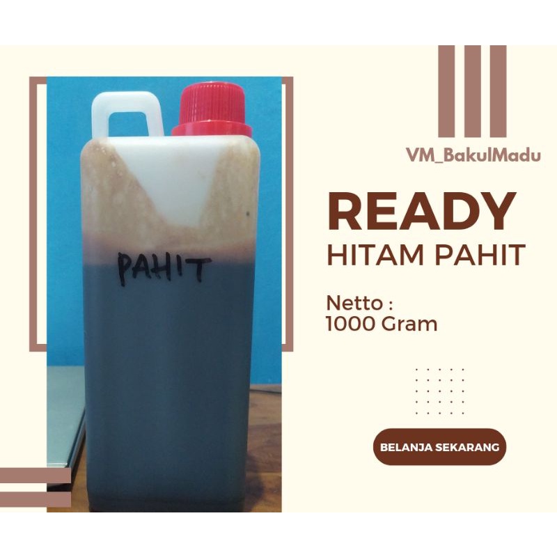 

HITAM PAHIT